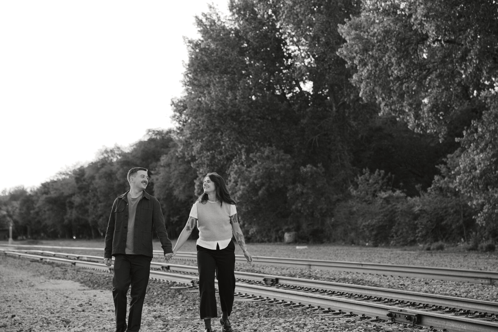 Intimate moment between Andy and Brit